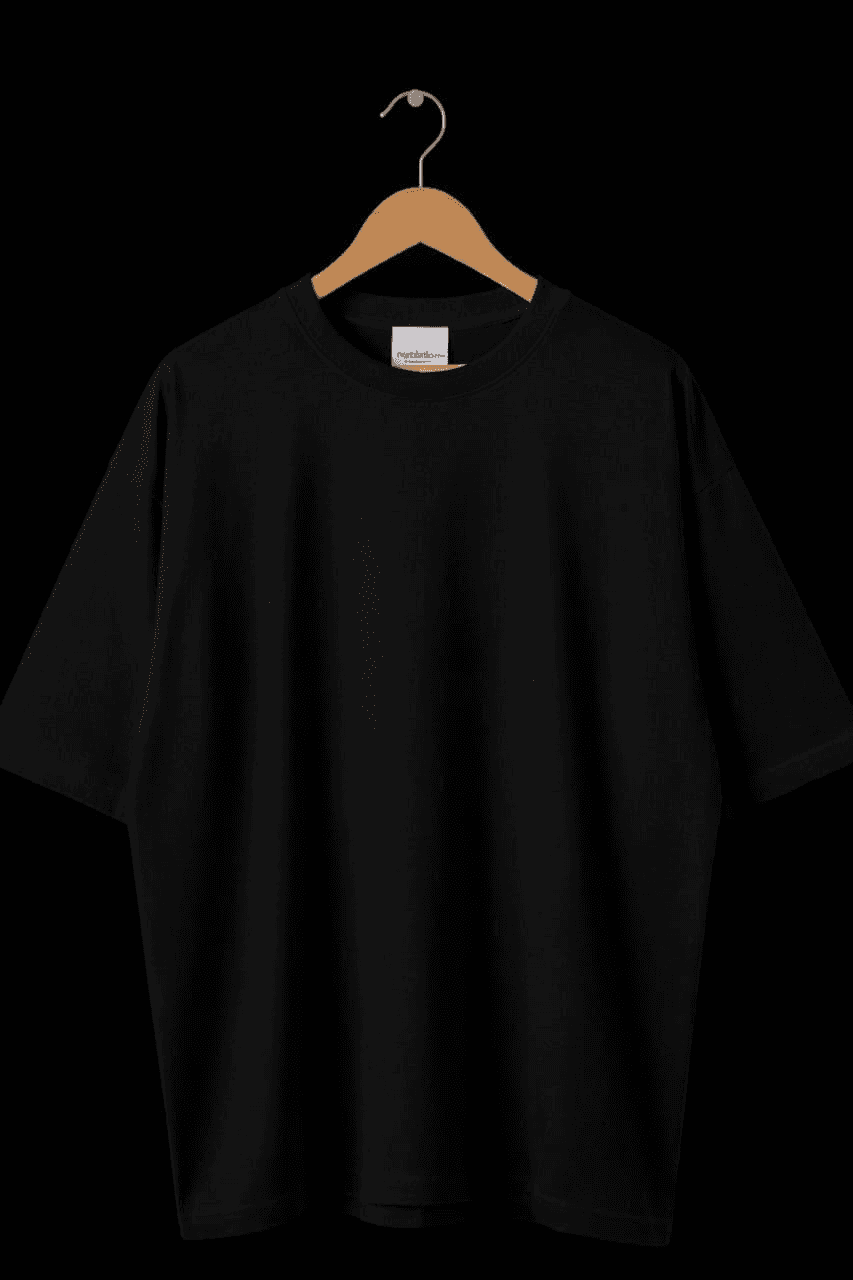 Solid Tee — Black