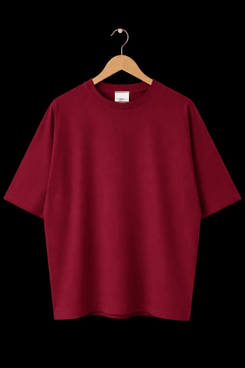 Solid Tee — Red
