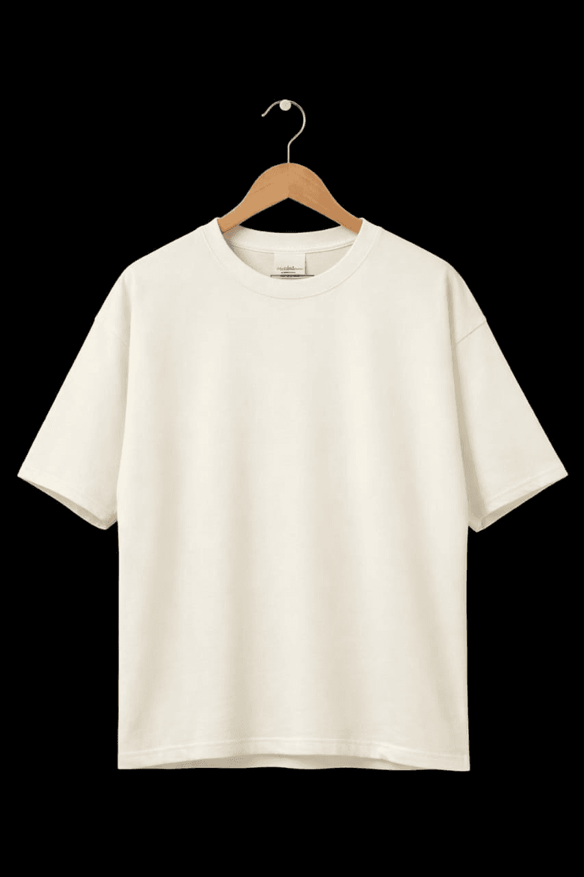 Solid Tee — White